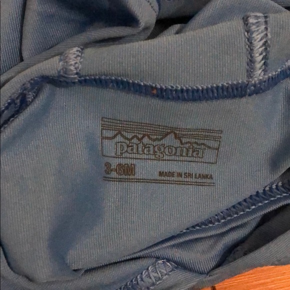 Patagonia Sunshirt UPF 50  (Blue 3-6M Boys) - Picture 2 of 4